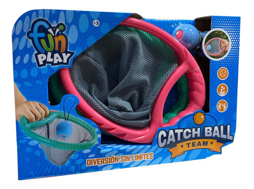 Catch Ball Juego Infantil Canastas Atrapa Pelotas Set 2 Unidades Divertido Colorido Ideal Niños Actividad Exterior Interior Desarrollo Coordinación