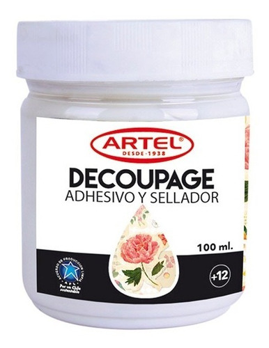 Decoupage Adhesivo Y Sellador Artel