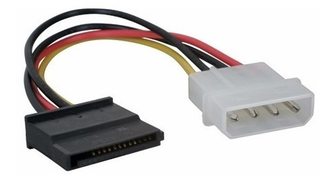 Par De Cables Imexx Corriente 4pin - Sata 7cm (ime-11336)