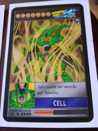 Carta Dragon Ball Sd, Cell 286 