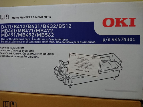 Tambor Oki B411/b431/mb461/mb491 Nuevo - 44574301