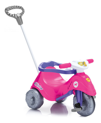 Triciclo Motoca Infantil Bebê Menina Menino Lelecita 