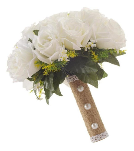 Bouquet De De Para Flores Artificiais De Mão Com Alça Para