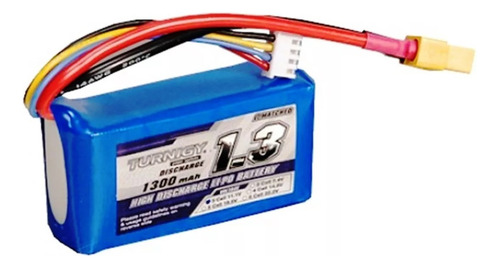 Lipo Turnigy 1300mah 11,1v 3s 30c Conector Xt60