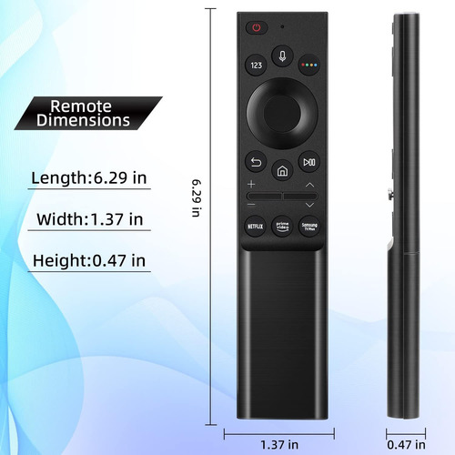 Control Remoto Para Samsung Smart Tv Un65au7000fxzx Con Voz