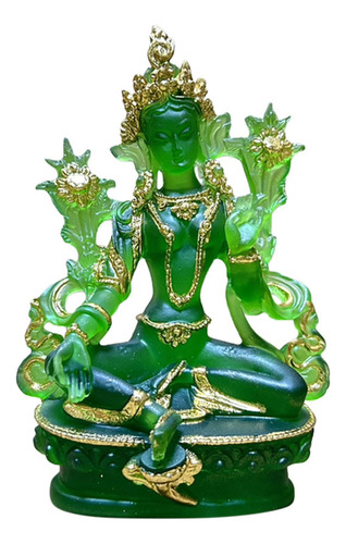 Estatua De Buda Sentado, Figura De Buda, Manualidades Verde