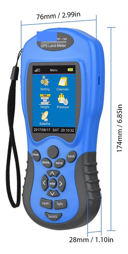Medidor De Tierra Gps De Nf-188, Dispositivo De Medición De