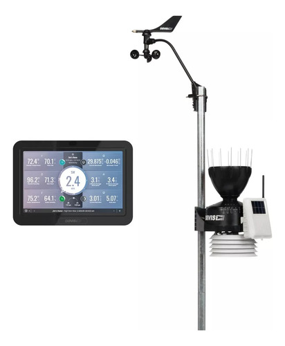 Estación Meteorológica Con Consola Weatherlink Inalámbrica