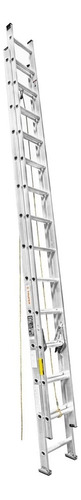 Escalera Extensible 28 Pasos Capacidad 150 Kg Truper 16748