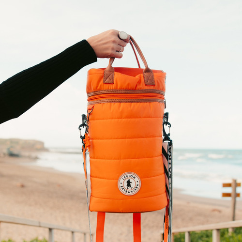 Imagen 7 de 9 de Mochila Matera Diamond Pop Naranja