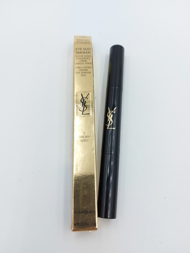 Ysl Sombras De Ojos Gris Smoky En Crema Original 