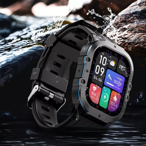 Reloj Inteligente Impermeable Lemfo C26 Con Llamada Bluetooth