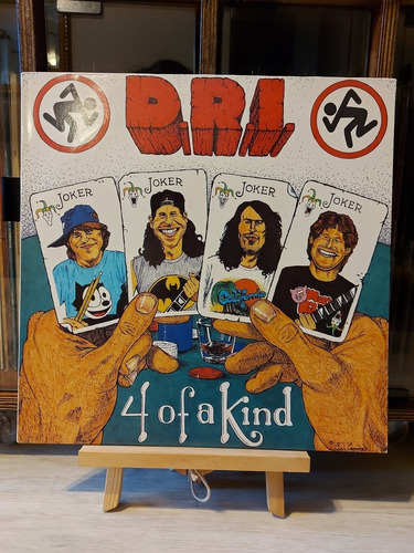 Vinilo D.r.i. - 4 Of A Kind (holland 1988)