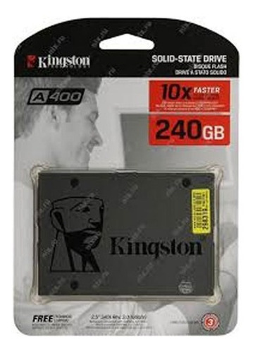 Unidad De Estado Solido Ssd Kingston A400 240gb Sataiii 2.5 