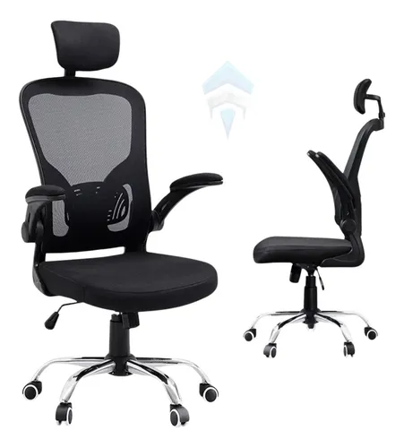 Cadeira de escritório Mesh ergonômica preta com estofado de mesh Pathon fly X11 Menor preço em Cadeira de escritório Mesh ergonômica preta com estofado de mesh Pathon fly X11