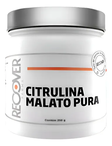 Citrulina Malato Pura 250g Suplemento Aminoácido Vasodilatador Re...