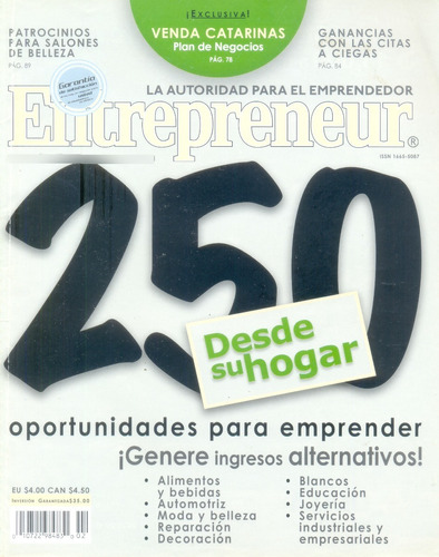 Revista Entrepreneur Edición De Febrero De 2004