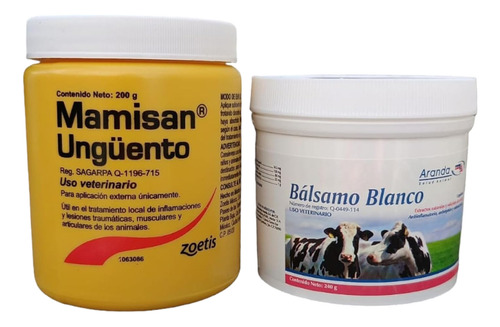 Mamisan Unguento 200 Gr Y Balsamo Blanco 240 Gr