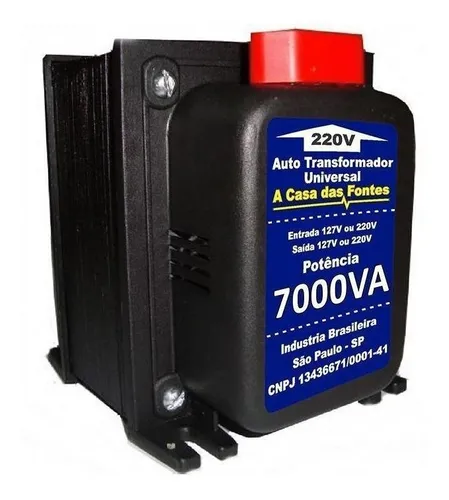 comprar Auto Transformador Tomadas 7000va 220 110v