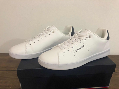 Tenis Tommy Hilfiger Hombre Color Blanco