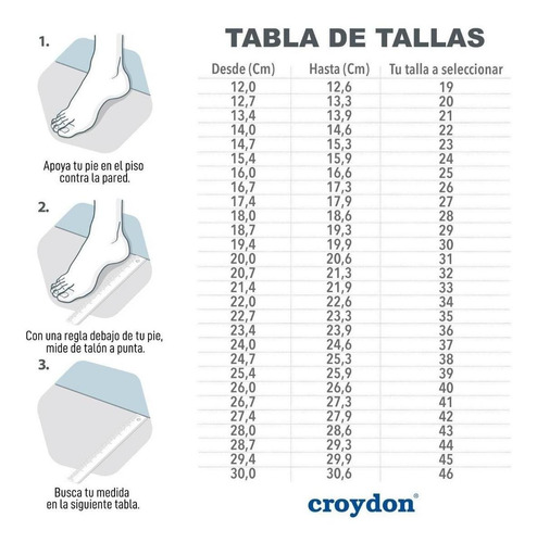 Imagen 8 de 8 de Zapatos Colegial Circuit Negro Para Niños Croydon