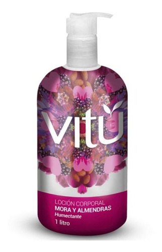 Vitú Loción Corp Mora Y Almendras 1lt Vitú