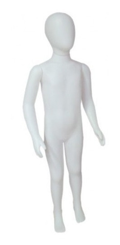 Manequins Infantis 04 A 05 Anos Com Base Cabeça Ovo Branco