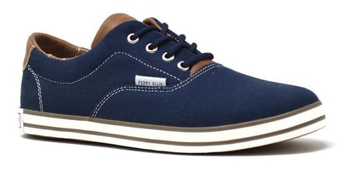 Zapato Perry Ellis - 91327 - Azul Marino