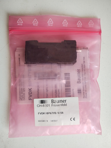 Sensor De Fibra Óptica Baumer Fvdk10p67y0/s35a