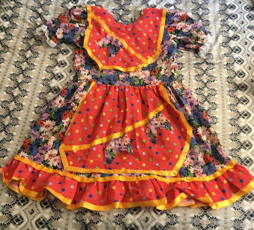 Imagem 1 de 2 de Fantasia Infantil De Festa Junina