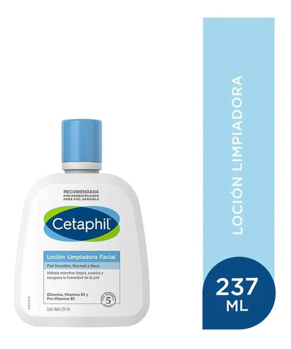 Loción Limpiadora Facial | Piel Sensible | Cetaphil | 237 Ml