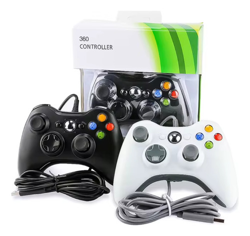 Joystick Control Mando Compatible Con Xbox 360 O Pc Alambric