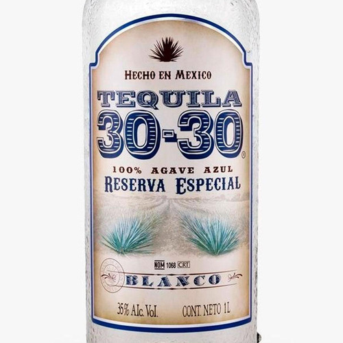 Paquete De 3 Tequila 30-30 Blanco 1 L