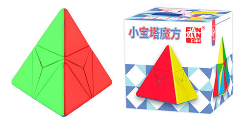Cubo Rubik Fanxin Pagoda Pyraminx De Colección