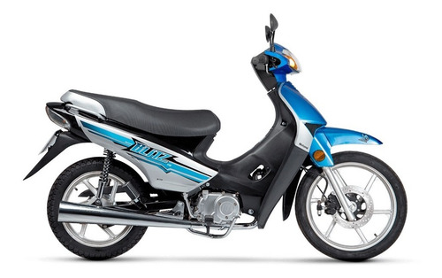 Imagen 14 de 19 de Motomel Blitz Full Con Alarma 110 V8 Gris 2023 0km Ap Motos