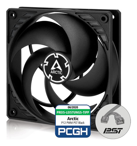 Ventilador Arctic P12 Pwm Pst - Pressure-optimised 120 Mm Fa