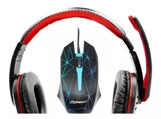 Combo Mouse Y Audifonos Gamer Fussion Kit-1001 End