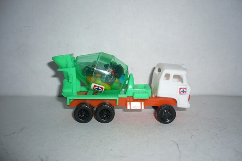 Camion Revolvedora De Cemento - Camioncito De Juguete Escala