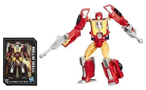 Transformers Generations Titans Devuelve Autobot Hot Rod Y .