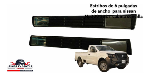 Estribos New Country Nissan Np300 2021 Gabina Sencilla