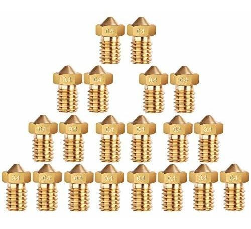 M6 Boquilla Laton 0.016 in Para Impresora 3d Filamento