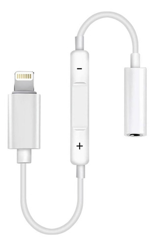 Adaptador Compatible Lightning Conector Auriculares De 3,5mm