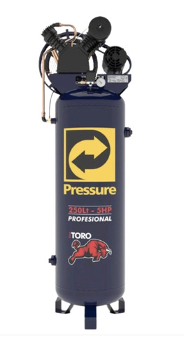 Compresor Vertical Pressure Tr250 5 Hp 250 L 8.3 Bar Factura