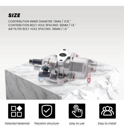 Carburador De Motor De 2 Tiempos Para Quad Atv -fs