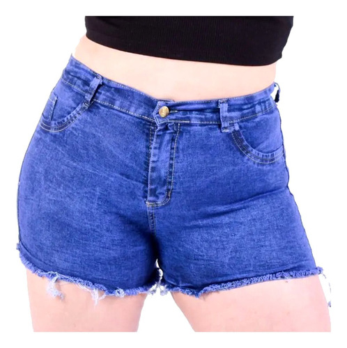 Short Jean Elastizado Talles Especiales