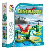 Comprar Quebra Cabeça Educatico Dinossauro Ilhas 80 Desafios Smart