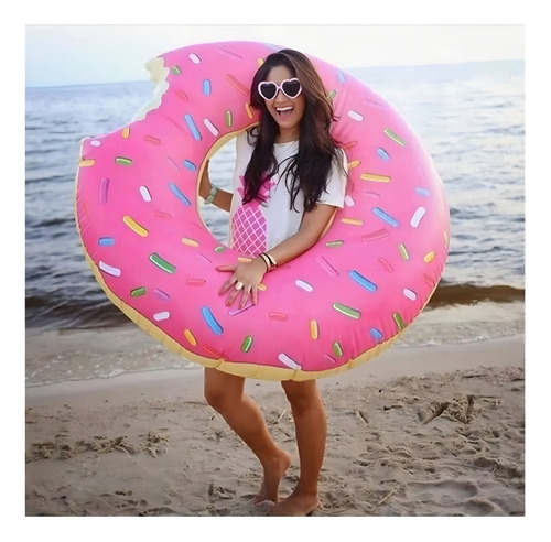 Salvavidas Flotador Dona Llanta Inflable Alberca Playa 104cm