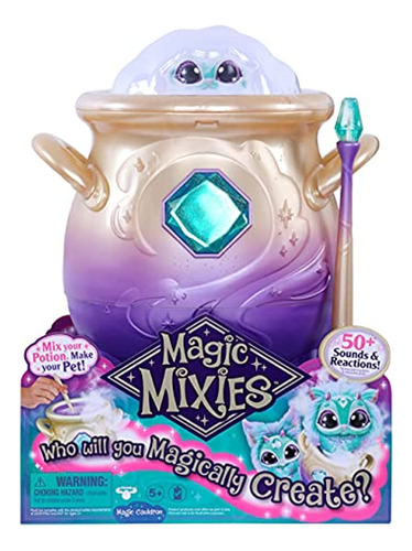 Magic Mixies Caldero De Nebulización Mágica Con Peluche Azul