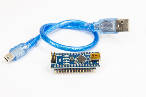 Placa Tipo Arduino Nano V3 Atmega328 + Cable Usb Educabot