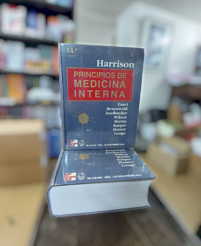 Harrison Principios De Medicina Interna 14ª Edición- 2 Tomos